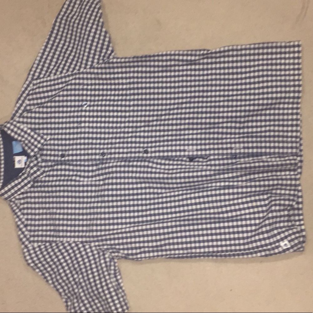 Button up shirt, Blue, size XL.
